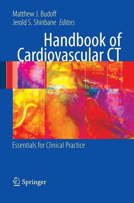 handbook of cardiovascular ct essentials for clinical practice Epub